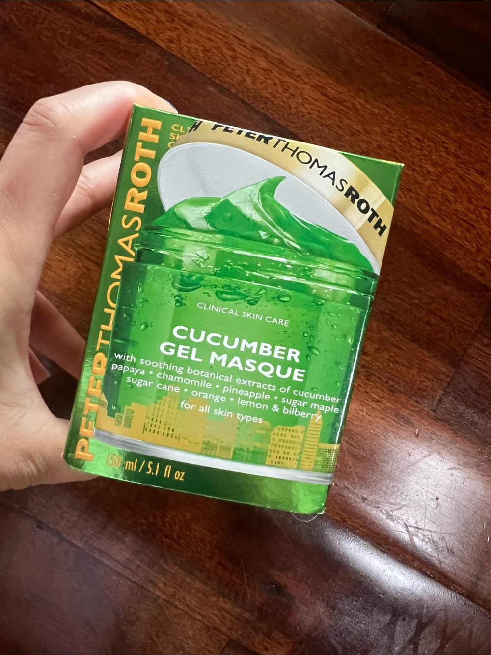 Peter Thomas Roth Cucumber Gel Masque NWB